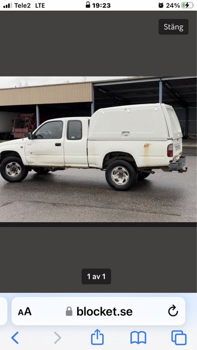 Pokrywa paki do Hilux.