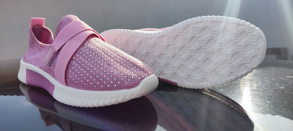 Nowe Buty różowe cekiny buciki trampki damskie r.40