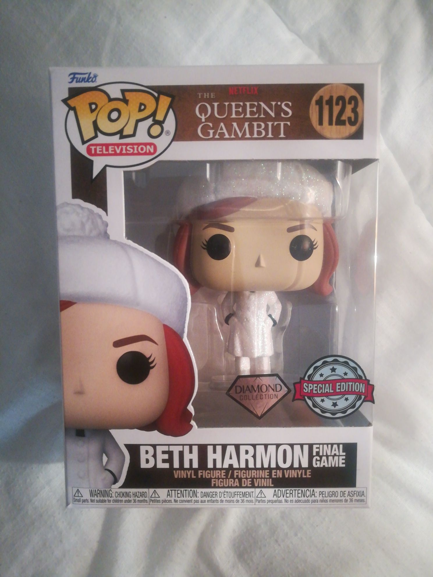 Queen's Gambit 1123 Beth Harmon Diamond Funko pop