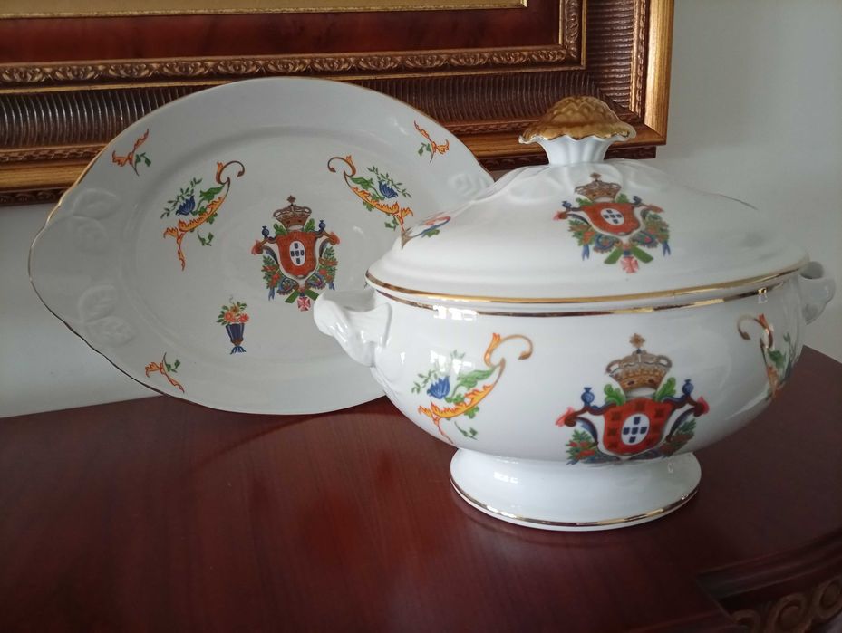 Terrina Porcelana com Travessa