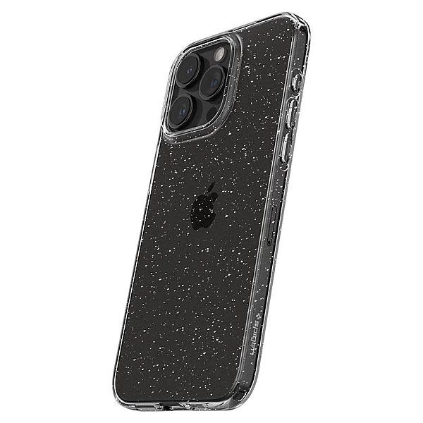 Etui Spigen Liquid Crystal na iPhone 15 Pro Max - przezroczysto-brokat