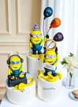 Minionki figurki na tort wieczór kawalerski
