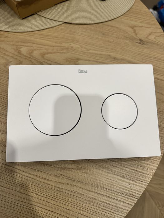 Przycisk WC Roca PL10 Dual Matt White