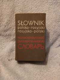 słownik polsko - rosyjski, rosyjsko - polski