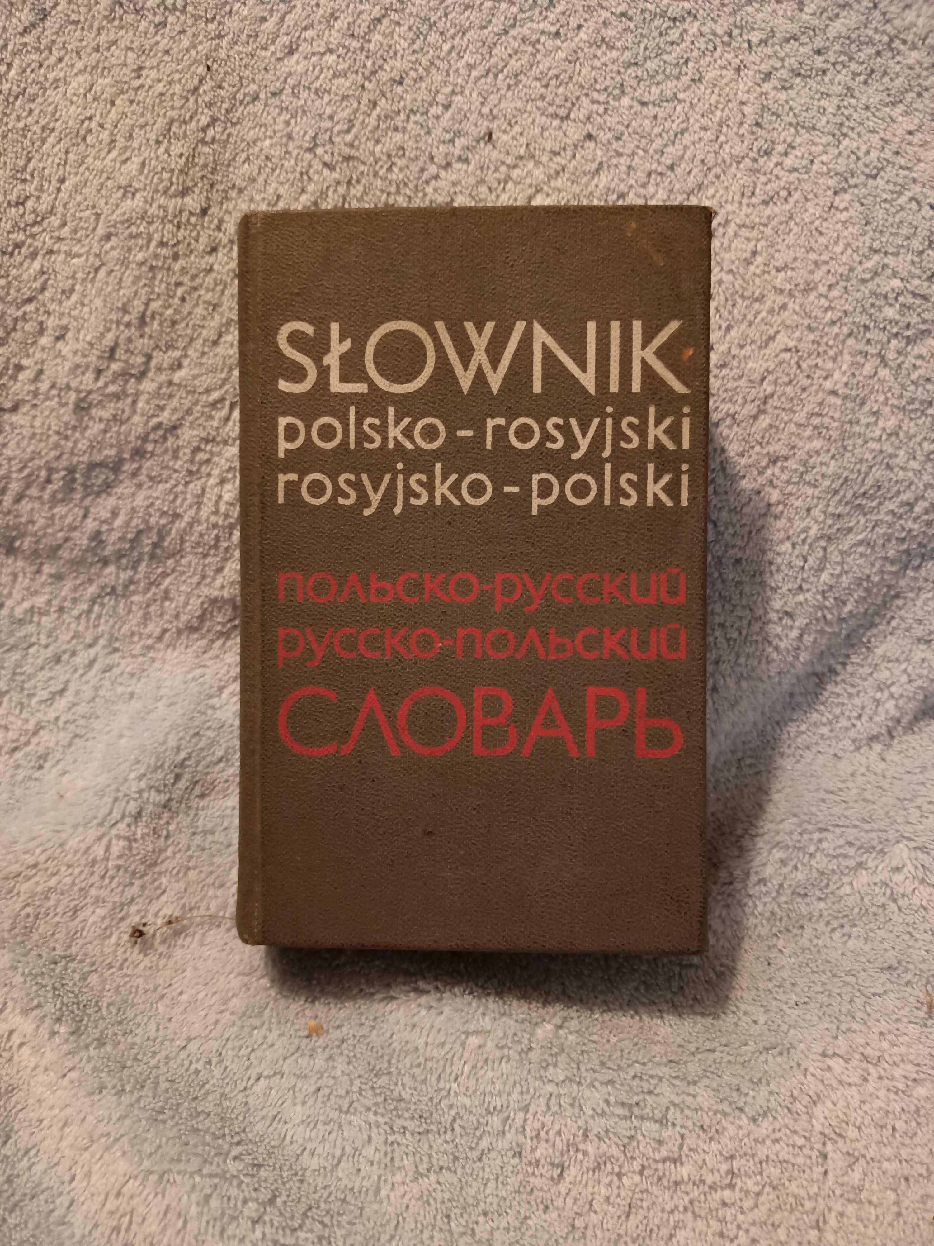 słownik polsko - rosyjski, rosyjsko - polski