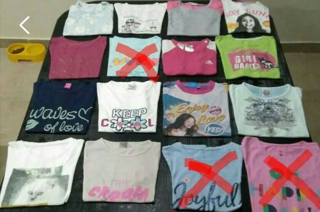 T-shirts da (Zara entre outras Marcas) para Menina de 8 e 9 Anos