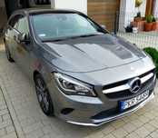 Mercedes-Benz CLA Cla 2018, dach panoramiczny, hak, kamera, niski przebieg