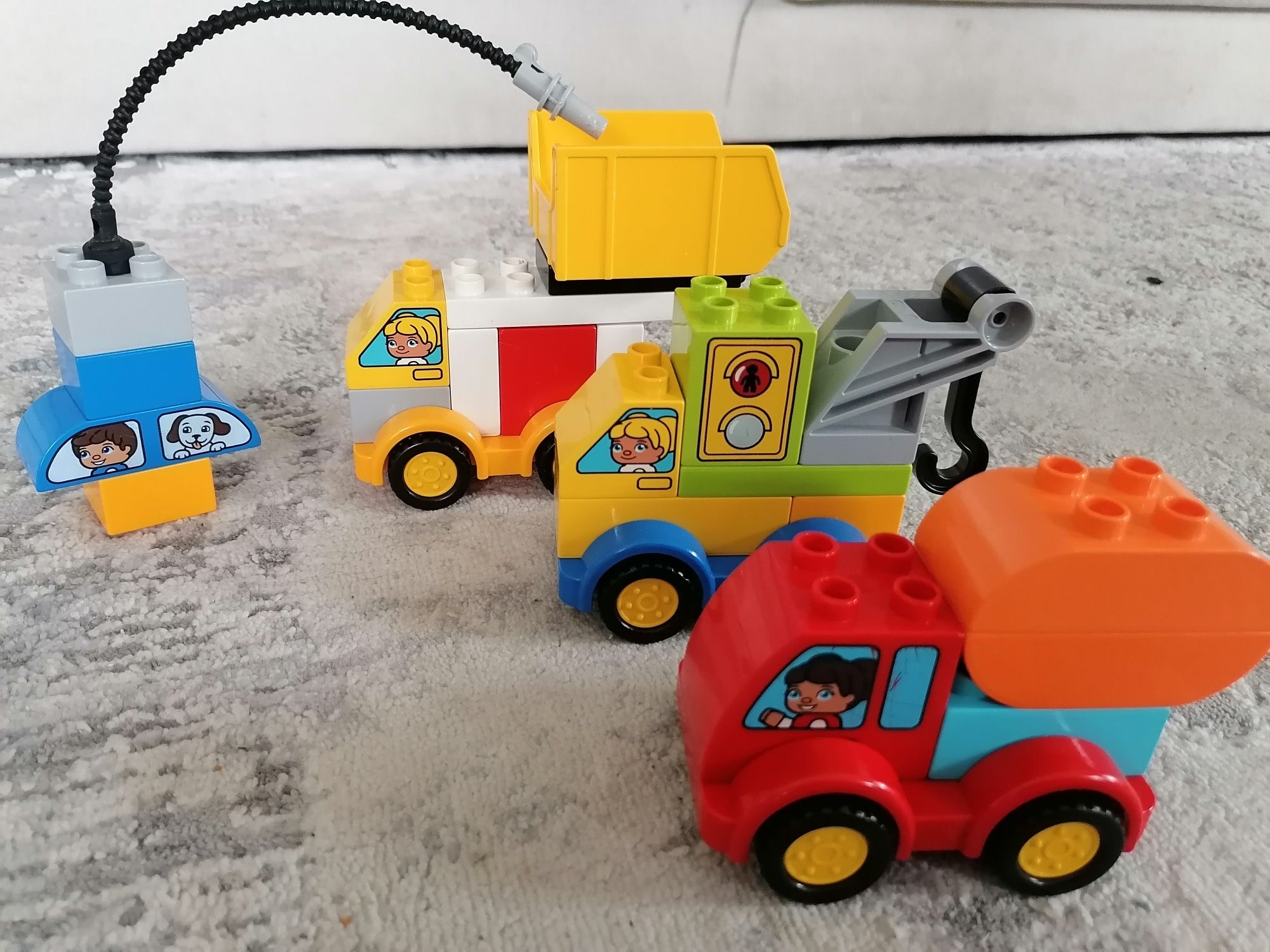 Zestaw Lego Duplo 10816 stacja paliw auta