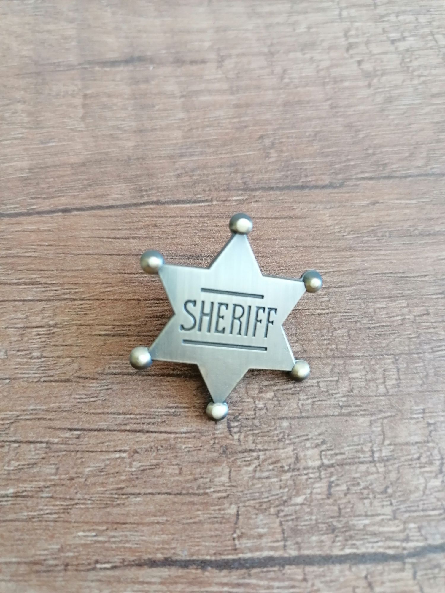 Przypinka Pin Broszka odznaka szeryf sheriff