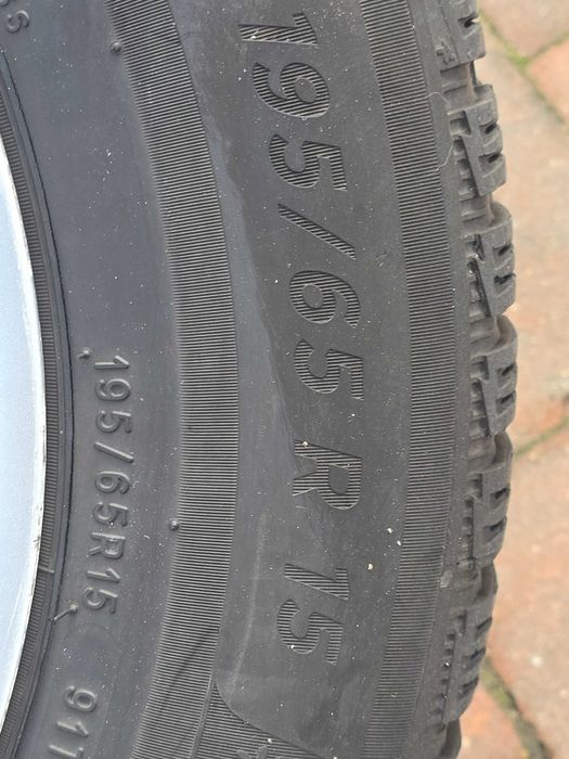 Opony Zimowe Michelin Alpin 6 195/65 R15
Tylko Po Dwóch Sezonach .