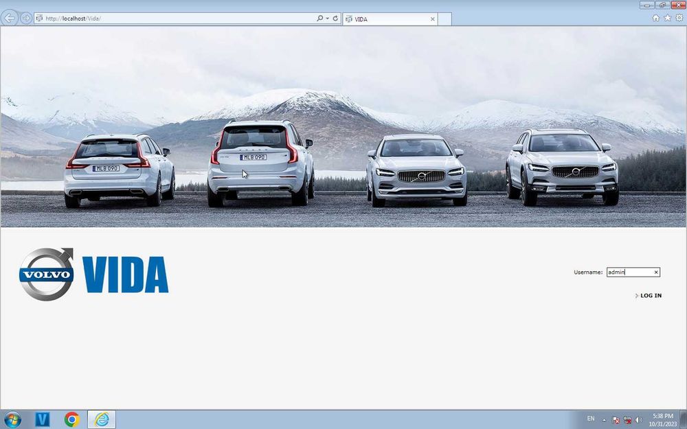 kit Completo Diagnostico Volvo VIDA VOL-VCR e VDASh + SSD