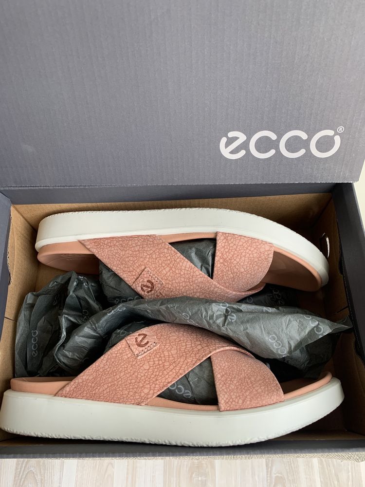 Ecco 41-41,5 р. Шлепанцы. Оригинал. Америка