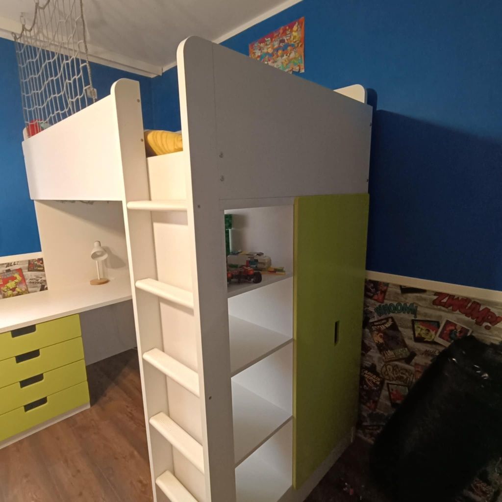Łóżko piętrowe smastad ikea