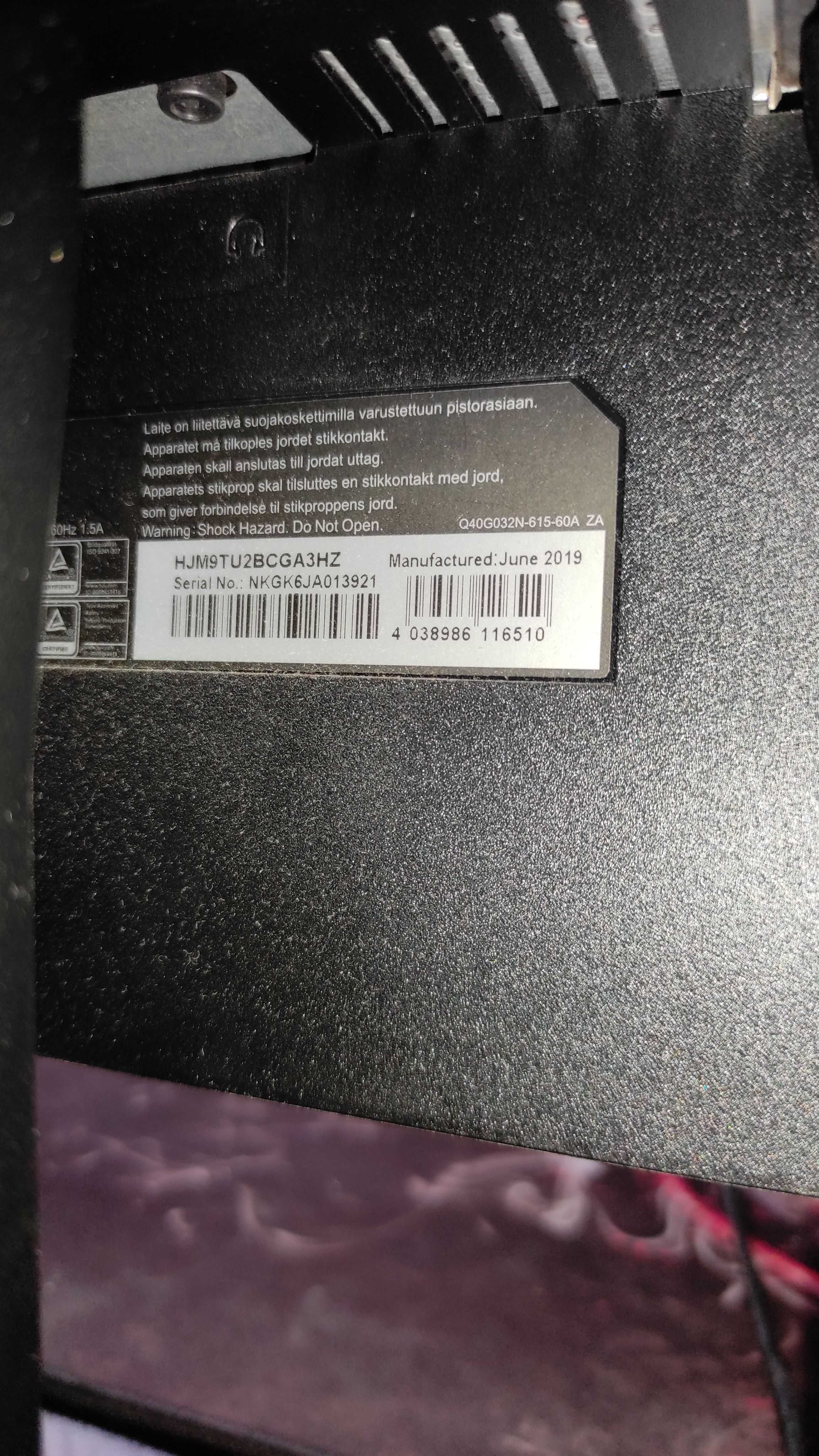 Monitor AOC C32G1 VA Curved 1ms