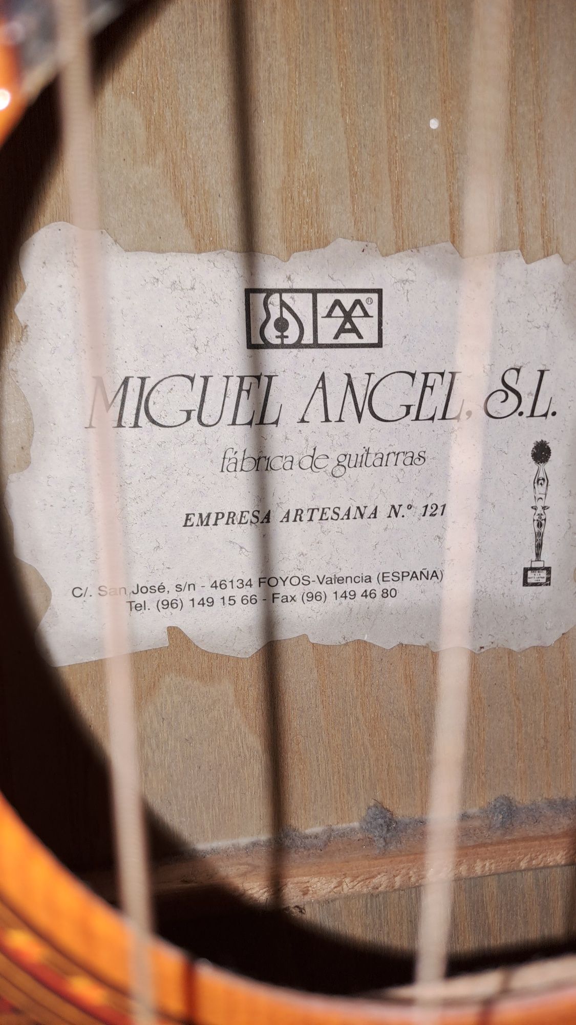 Guitarra Miguel Angel vintage