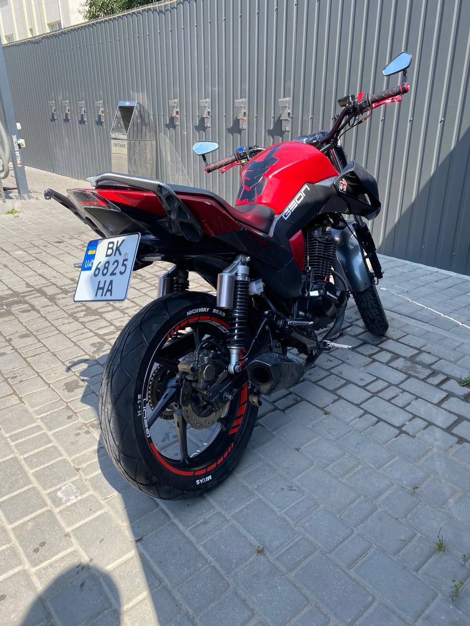 Продам мотоцикла geon cr6z