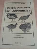 vendo livro Criação domestica de codornizes