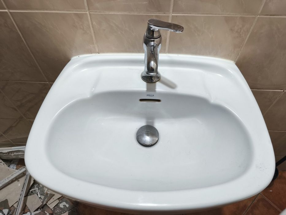 WC kompakt, umywalka