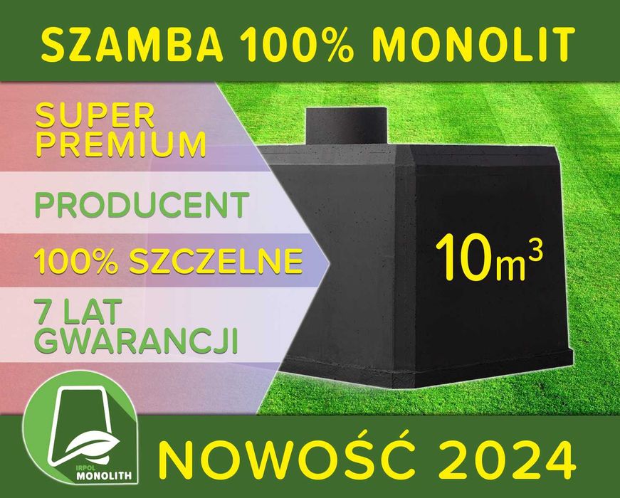 100% Monolityczny zbiornik na SZAMBO, Deszczówkę, zbiorniki, Szamba