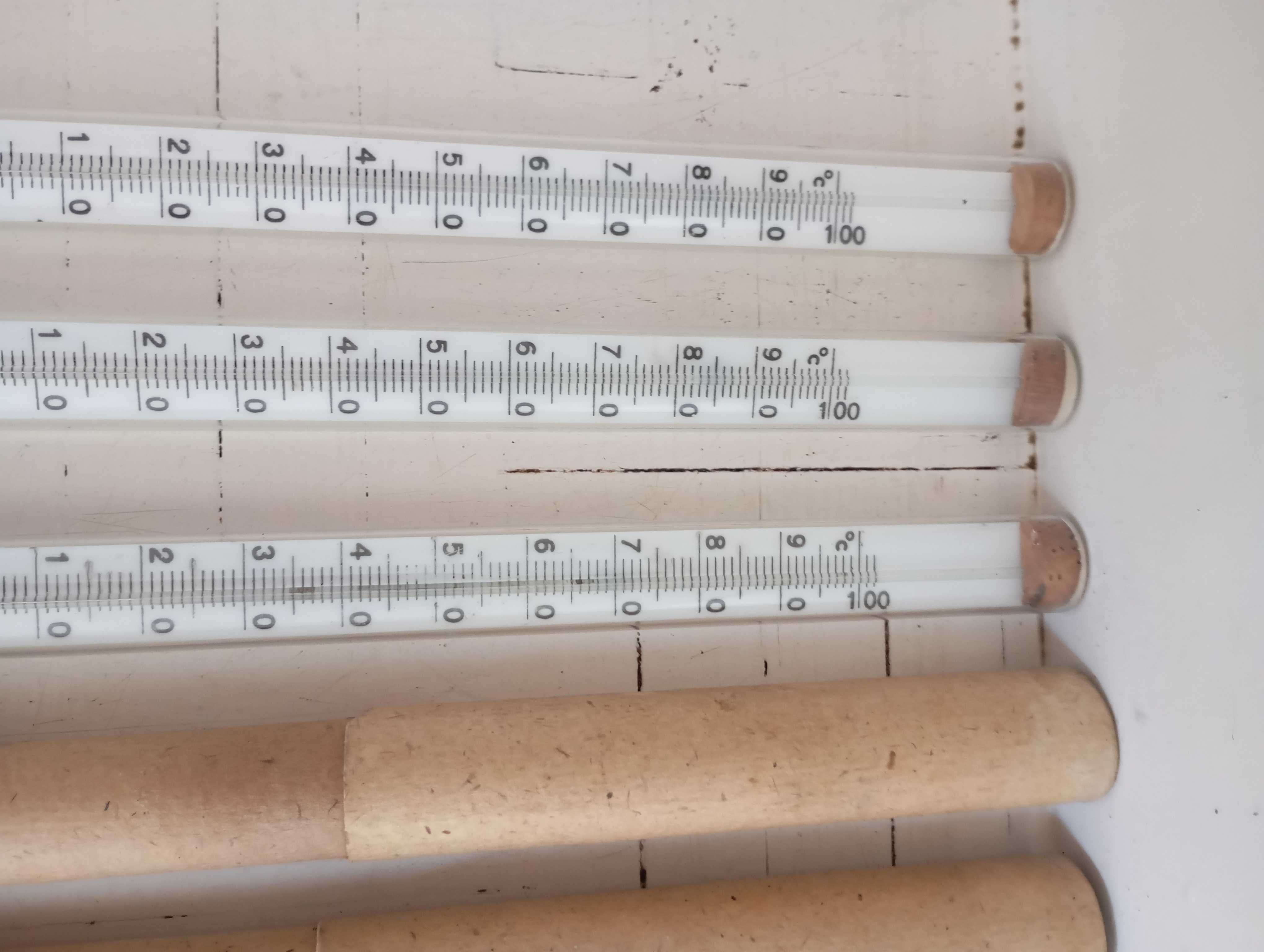 Termometry laboratoryjne ZSRR 3 szt