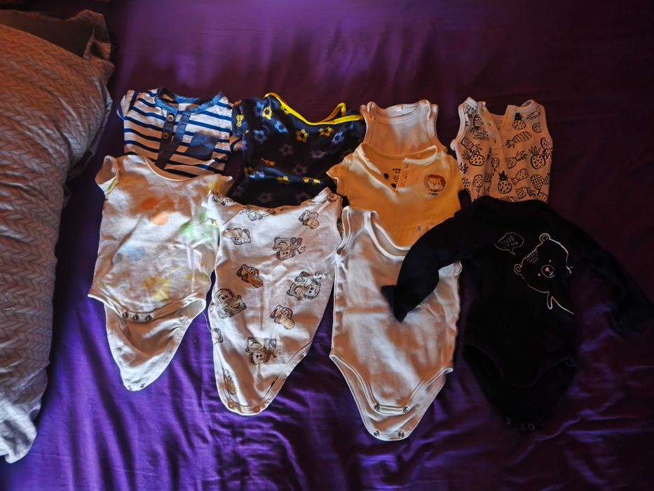 Paka ubrań chłopięcych rozmiar 62