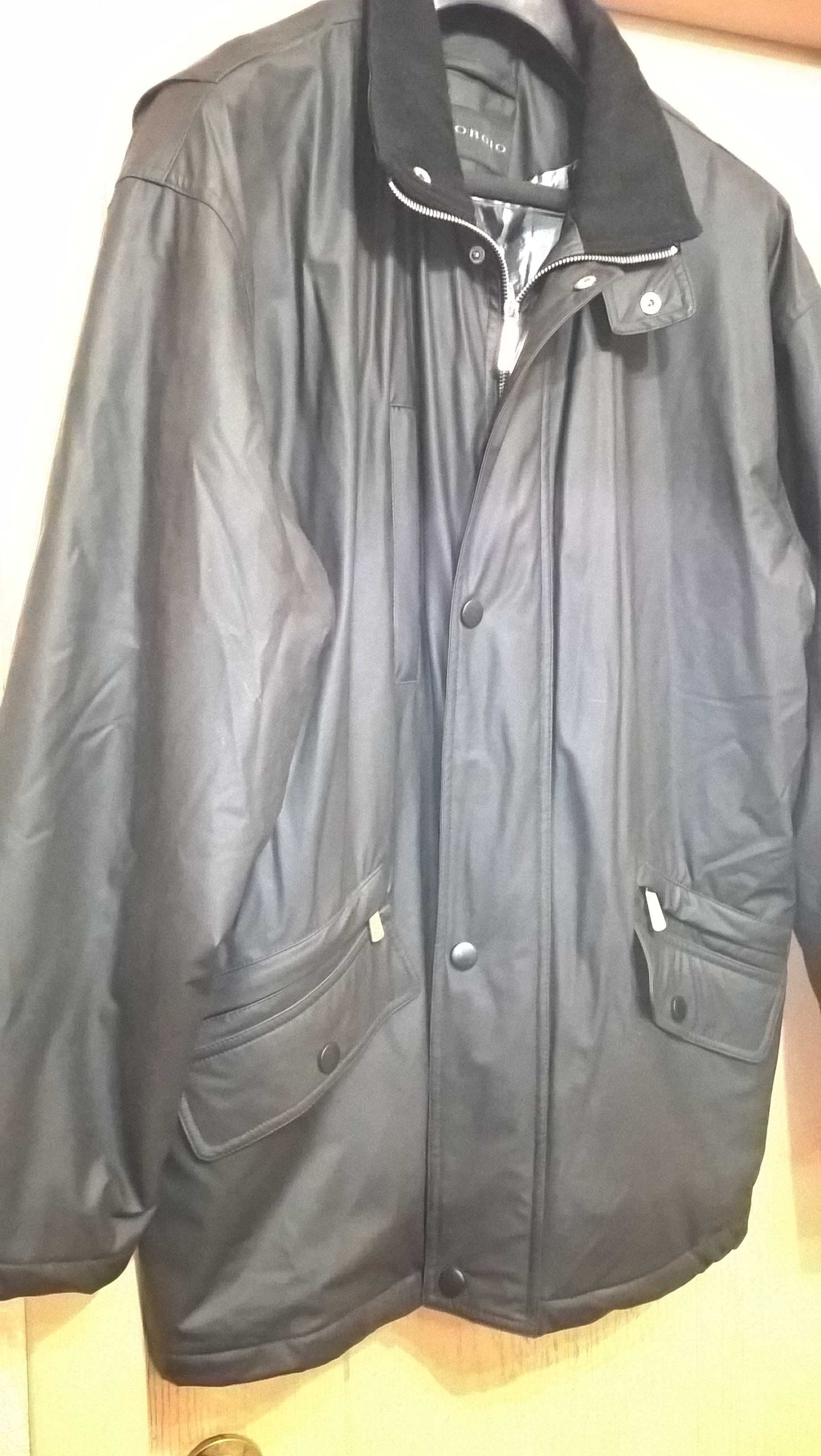 Утепленный дождевик, куртка из ПВХ от Giorgio (Англия), р.XXL