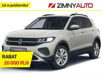 Volkswagen T-Cross Life Plus 1,0 116 KM / 2025/ Rabat 20 000 /Czujniki/Zapas/App Connect