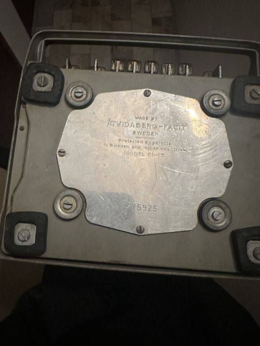 Maquina calcular FACIT C1 - 13