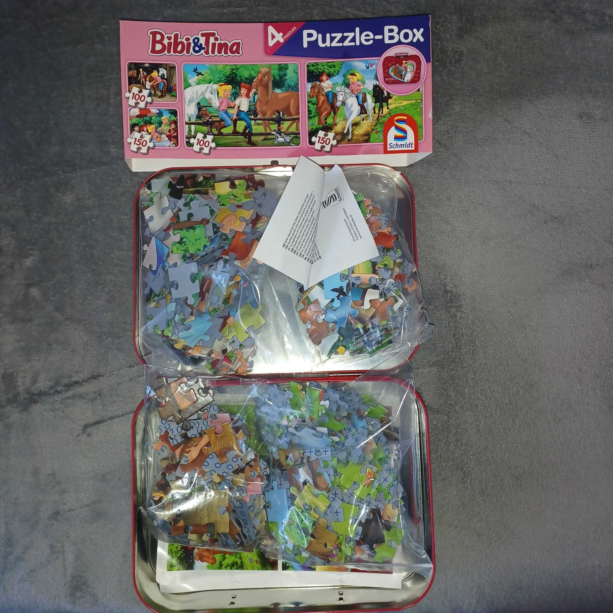 Puzzle Bibi & Tina 4w1