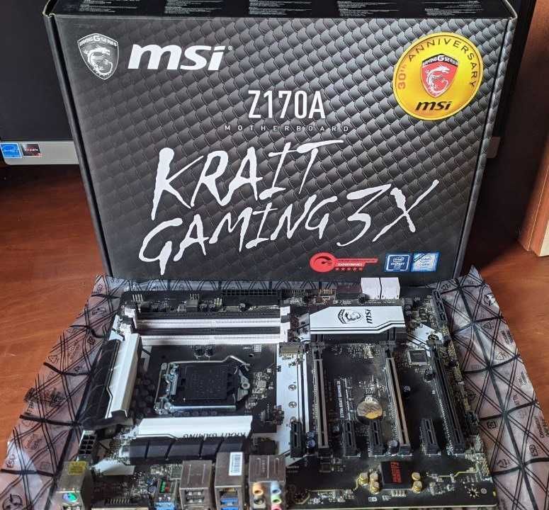Материнська плата MSI Z170A Krait Gaming 3X (s1151)