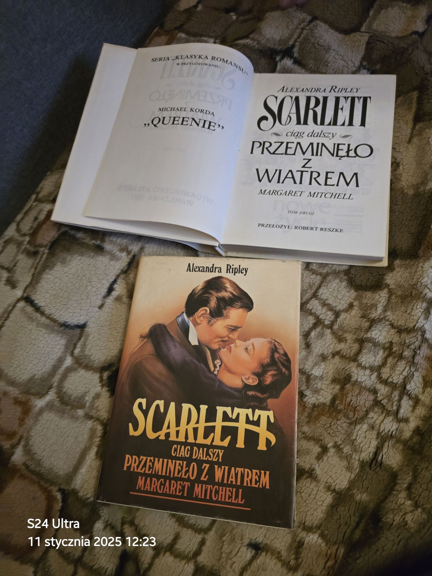 Scarlett Przeminęło z Wiatrem tom 1 i 2