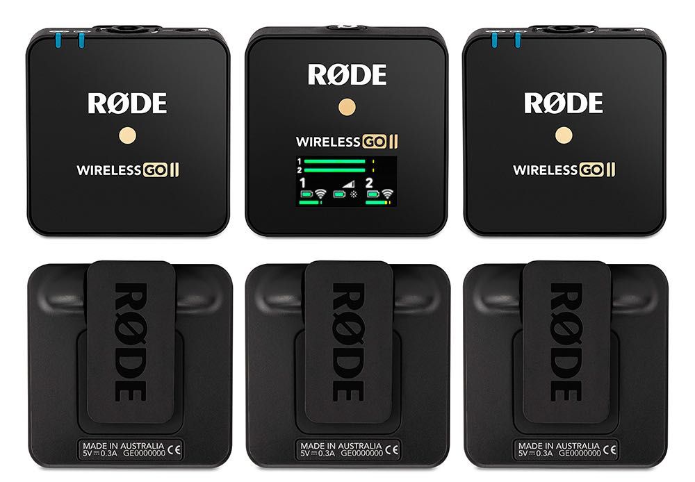 Аренда Rode Wireless Go II 2 двуканальной радиосистемы для видеосьемки