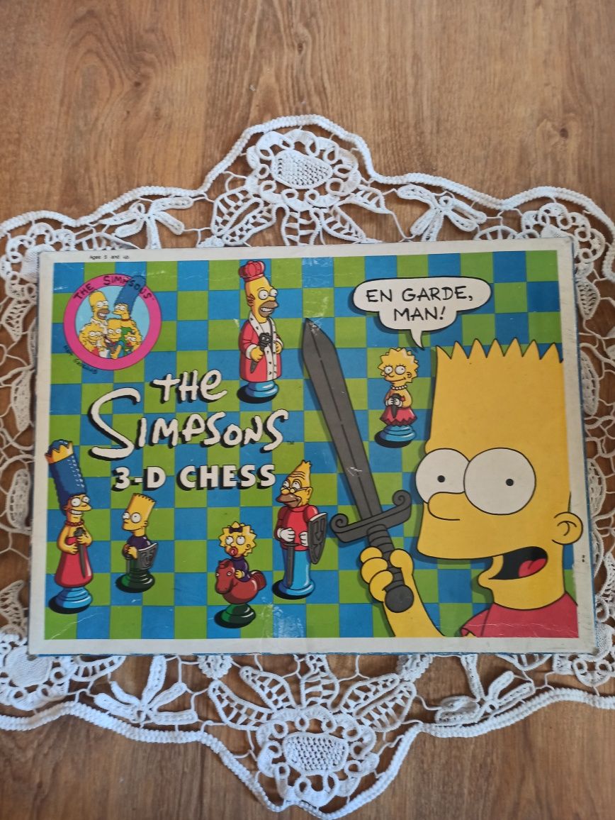 Gra w szachy 3-D Simpsons 1992 r