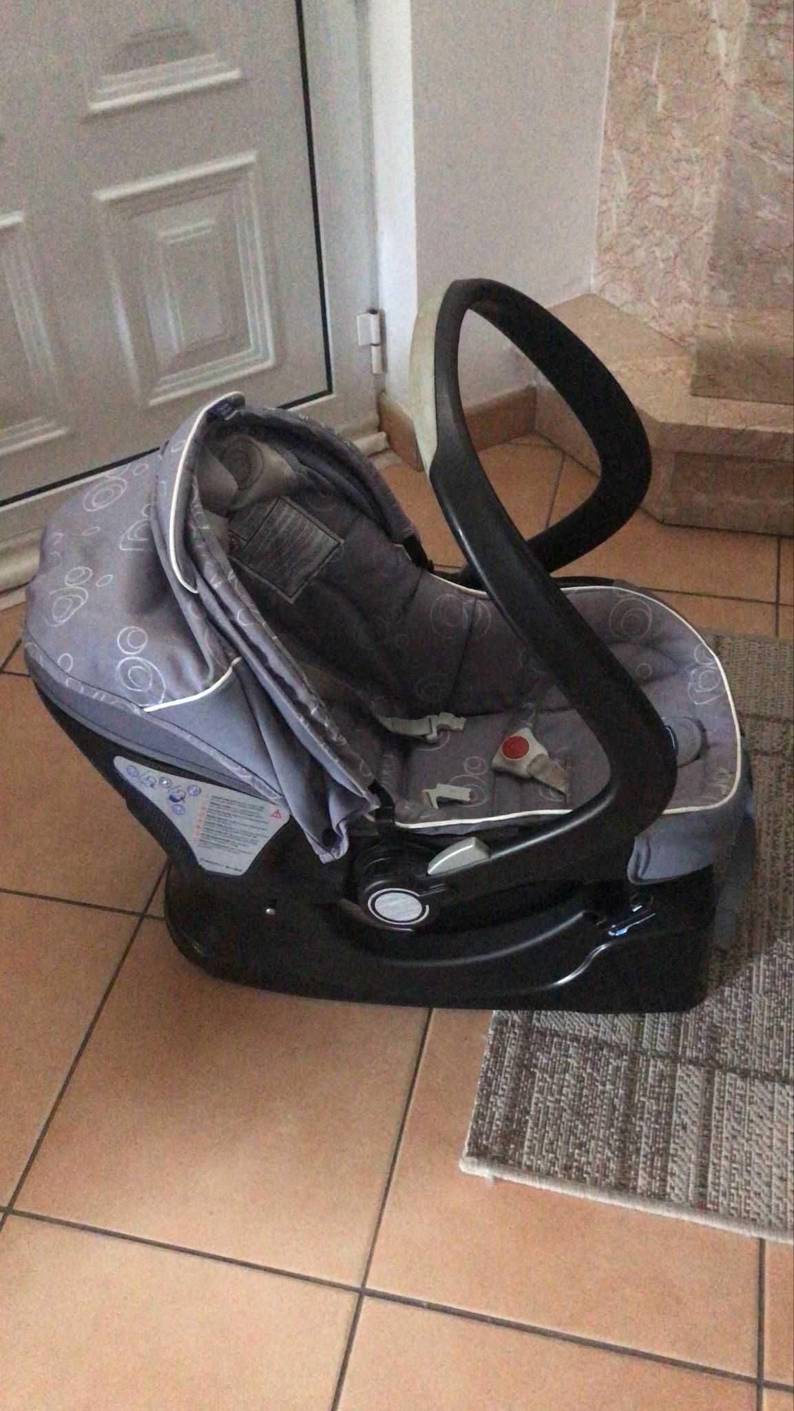 CONJUNTO CHICCO DE BEBÉ - ovo + sistema isofix + cama + carrinho