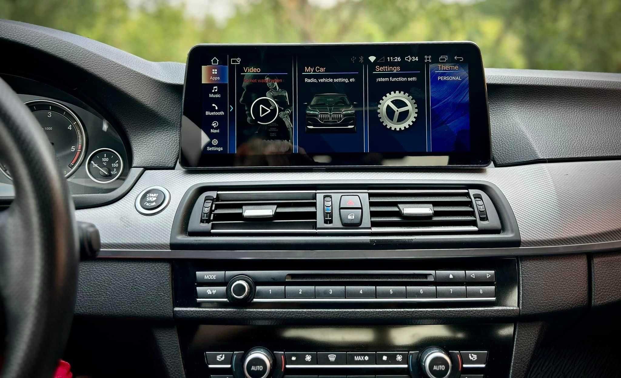 Rádio 2DIN 12.3" • BMW F10 F20 F22 F30 F32 • Serie 1/2/3/4/5 • Android