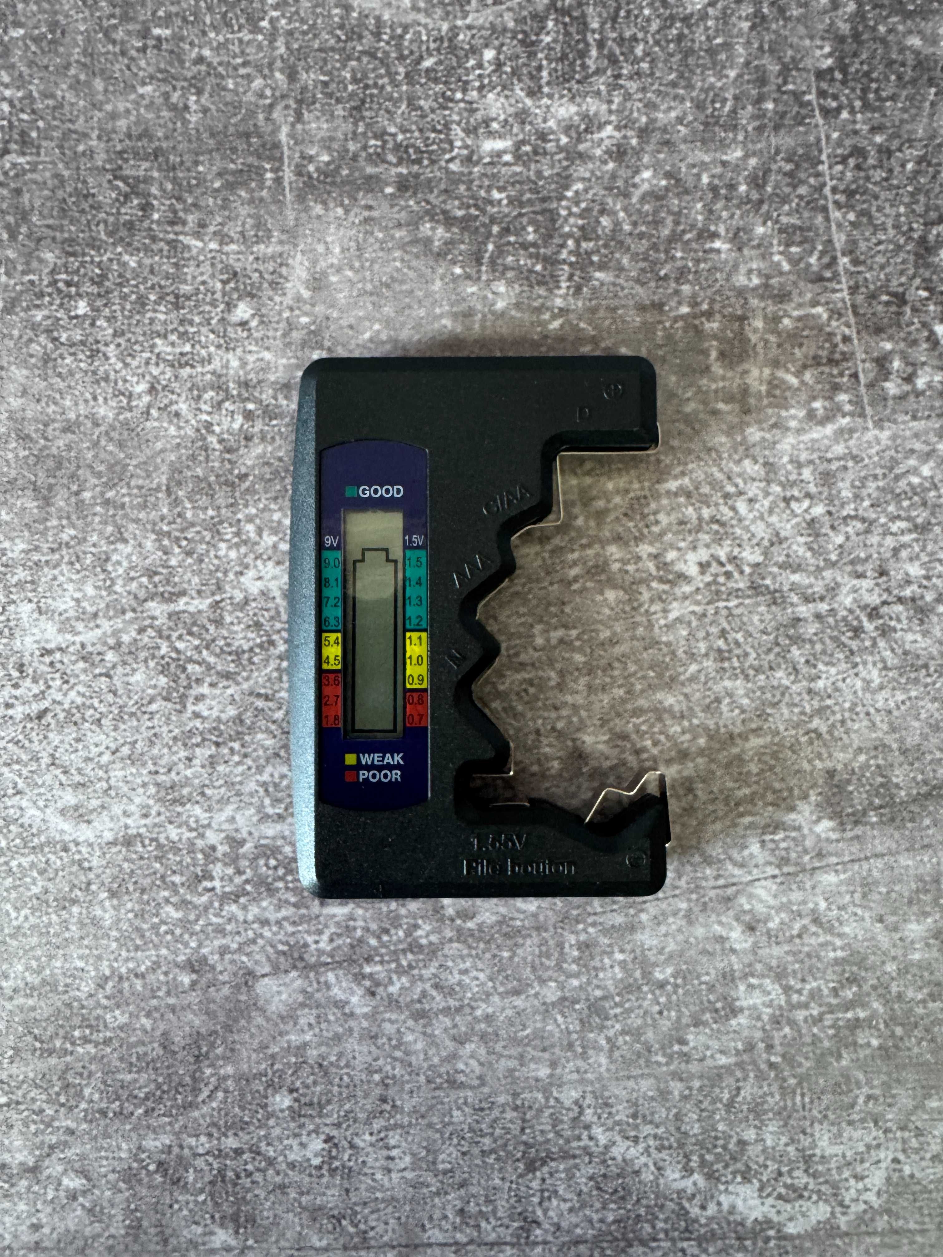 Тестер батареек LCD BATTERY TESTER, AA, AAA, 9 В, R14, R20,CR,LR