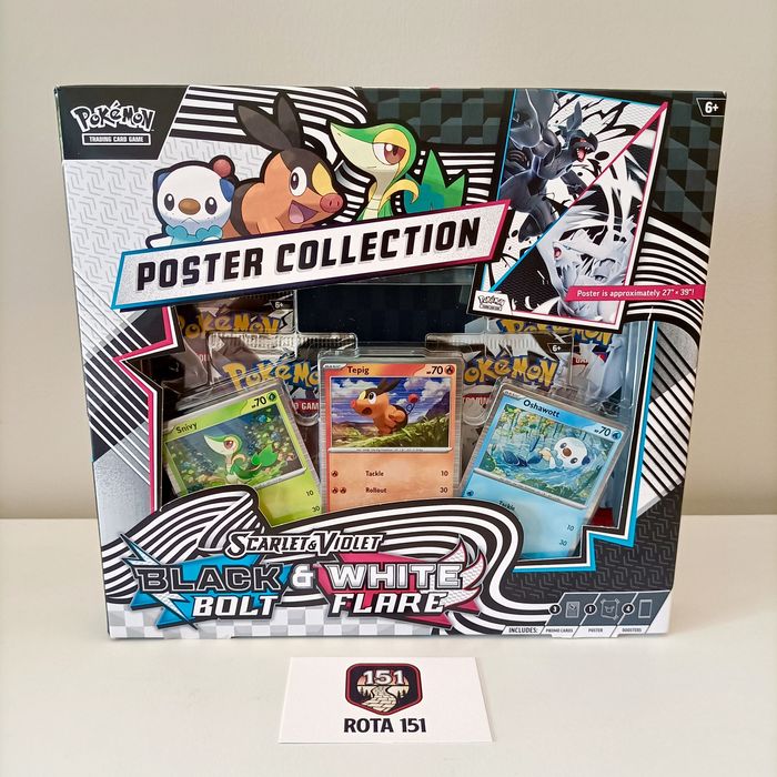 Pokémon TCG Black Bolt & White Flare Poster Collection