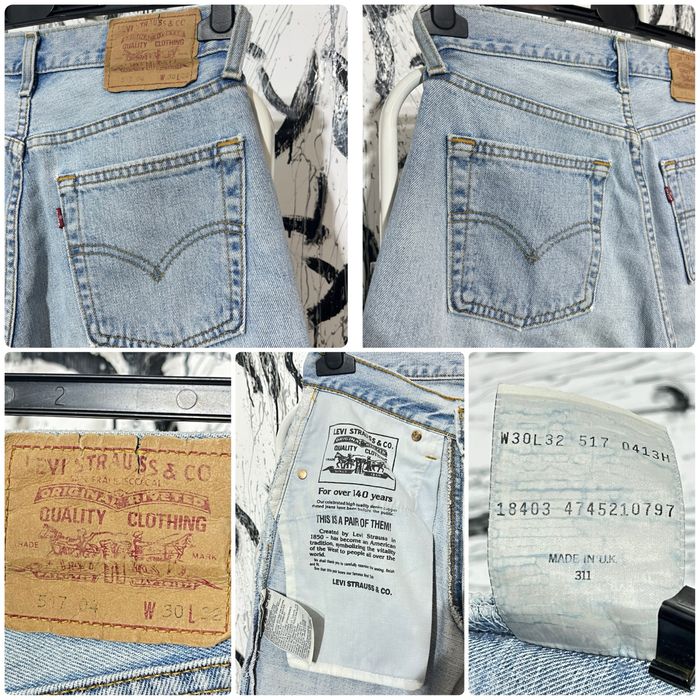 Вінтажні джинси levis 517, оригінал, світлі, красиві, широкі, зручні