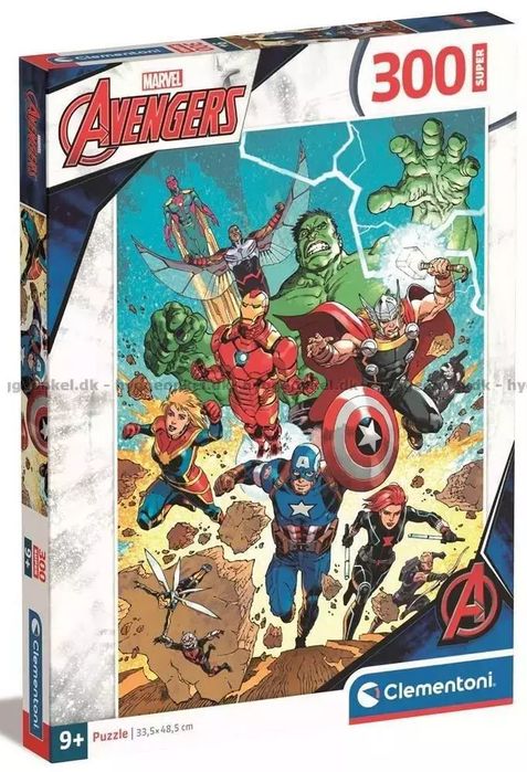 Puzzle 300 Super The Avengers. Clementoni