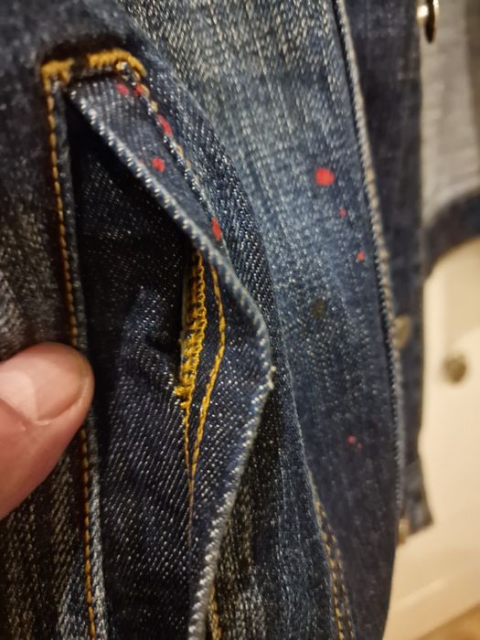 Куртка DSQUARED2 'Be Cool Be Nice Wash L.A.' Синя