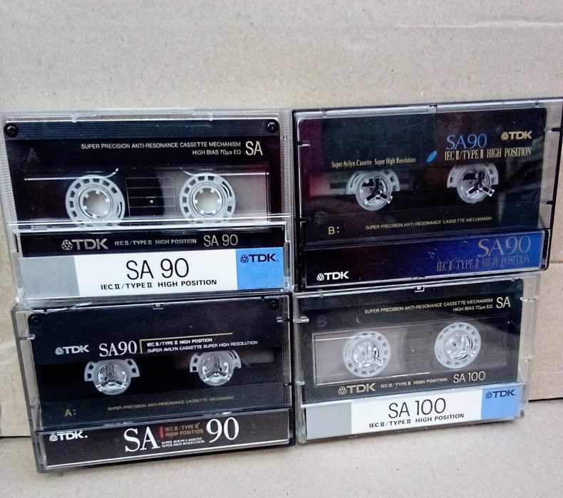 Аудiокасети Sony,Maxell,Basf,TDK chrom