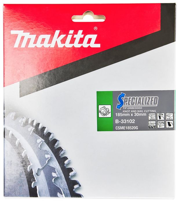 пильний диск  для циркулярної пилки Makita B-33102
