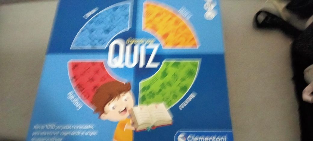 Quiz jogo novo Clementoni