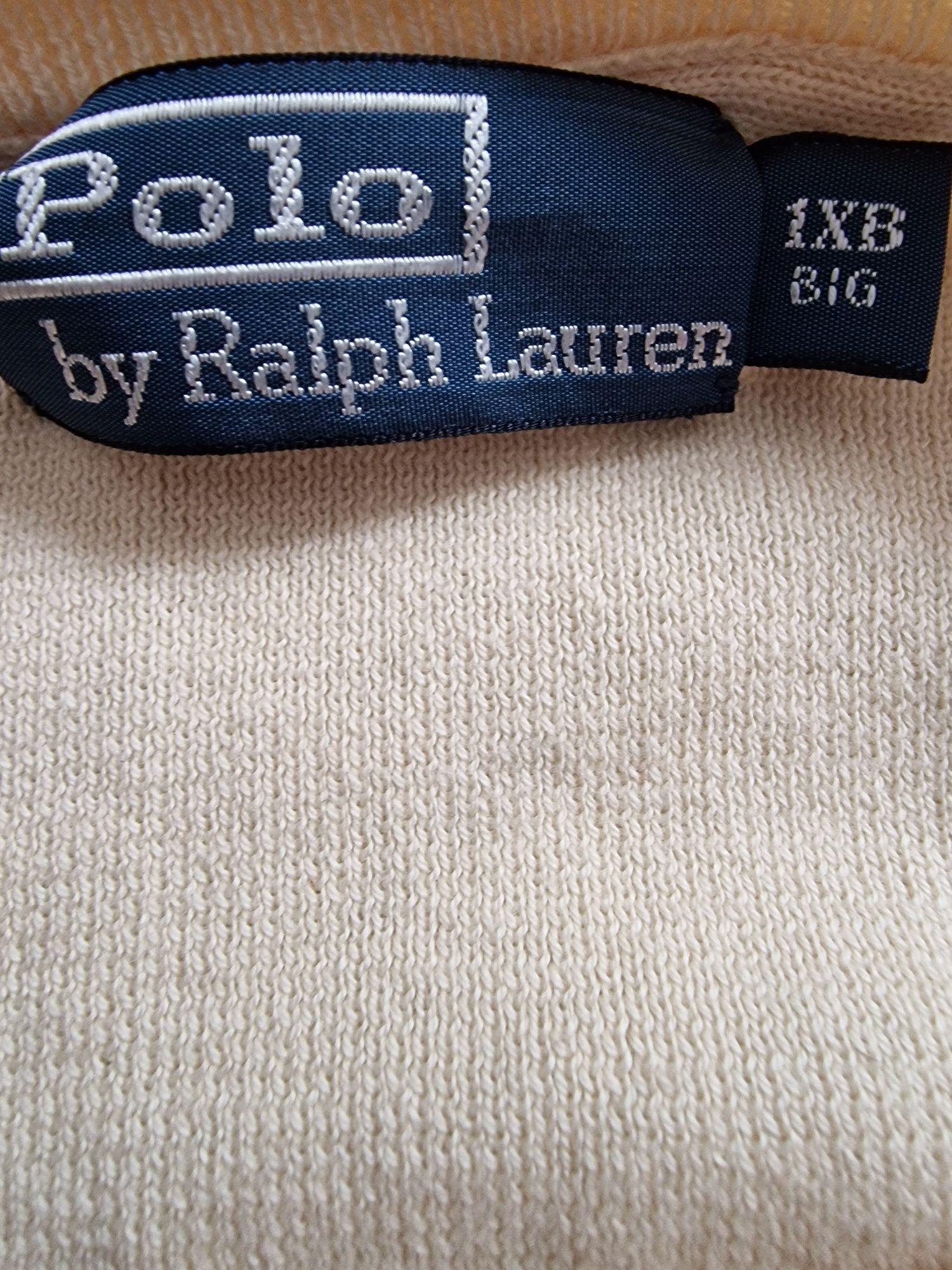 Bluza,bawełna ecru " Ralph Lauren ".