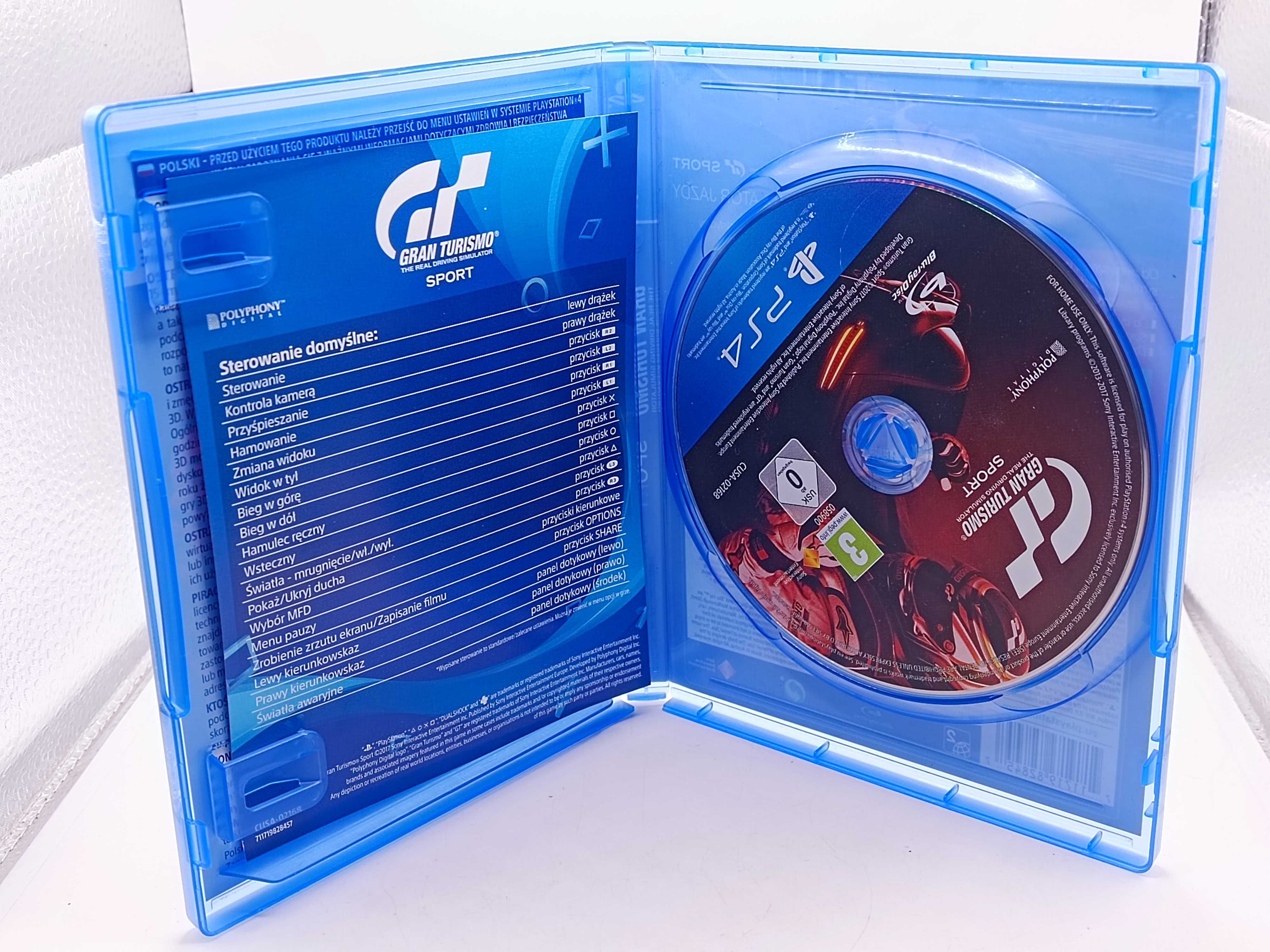GRA Gran Turismo The Real Driving PL NA PS4 Playstation VR 1462/05/25l