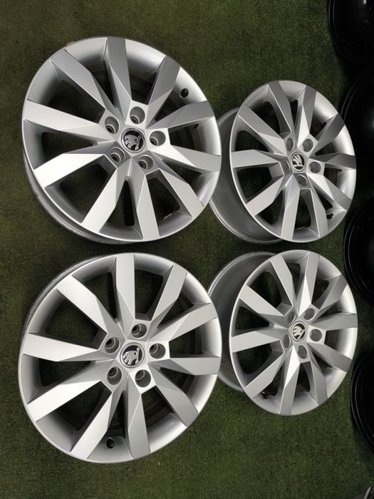 17" felgi 5x112 et48 Oryginalne Skoda Octavia Yeti Wysyłka