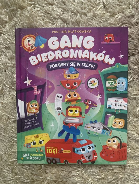 Gang Biedroniaków książka Pobawmy się w sklep! I tom nowa