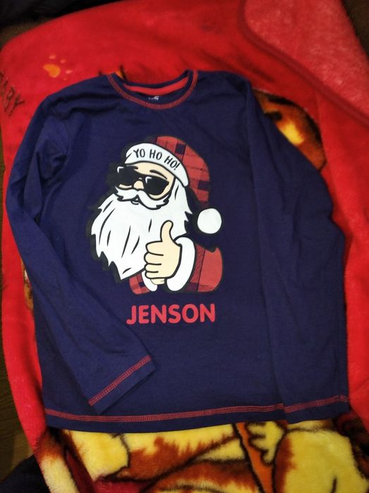 Świąteczna bluzka dla chłopca na 9-10 lat