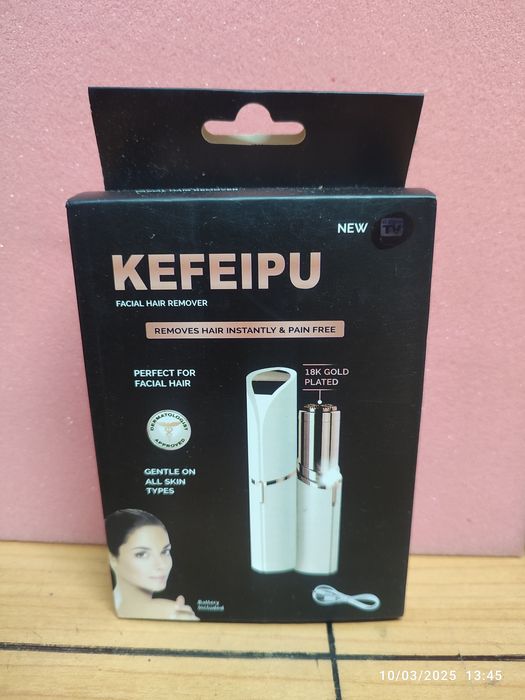 Removedor de pelos facial