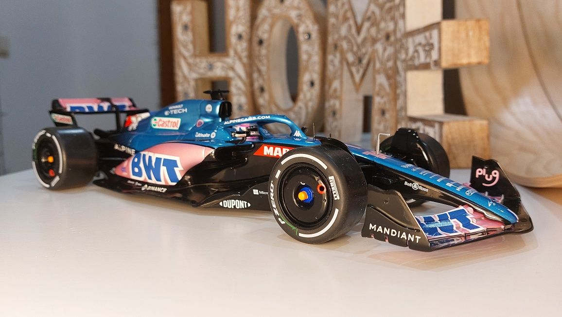 Alpine formula1 Fernando Alonso 1/18